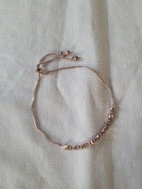 Express Rose Gold Adjustable Bracelet